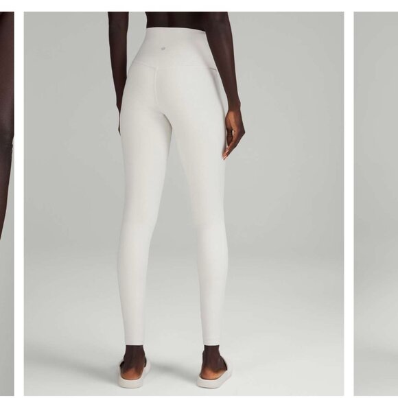 Lululemon Align High-Rise Pant 28" Bone white gray 6 - Picture 7 of 7